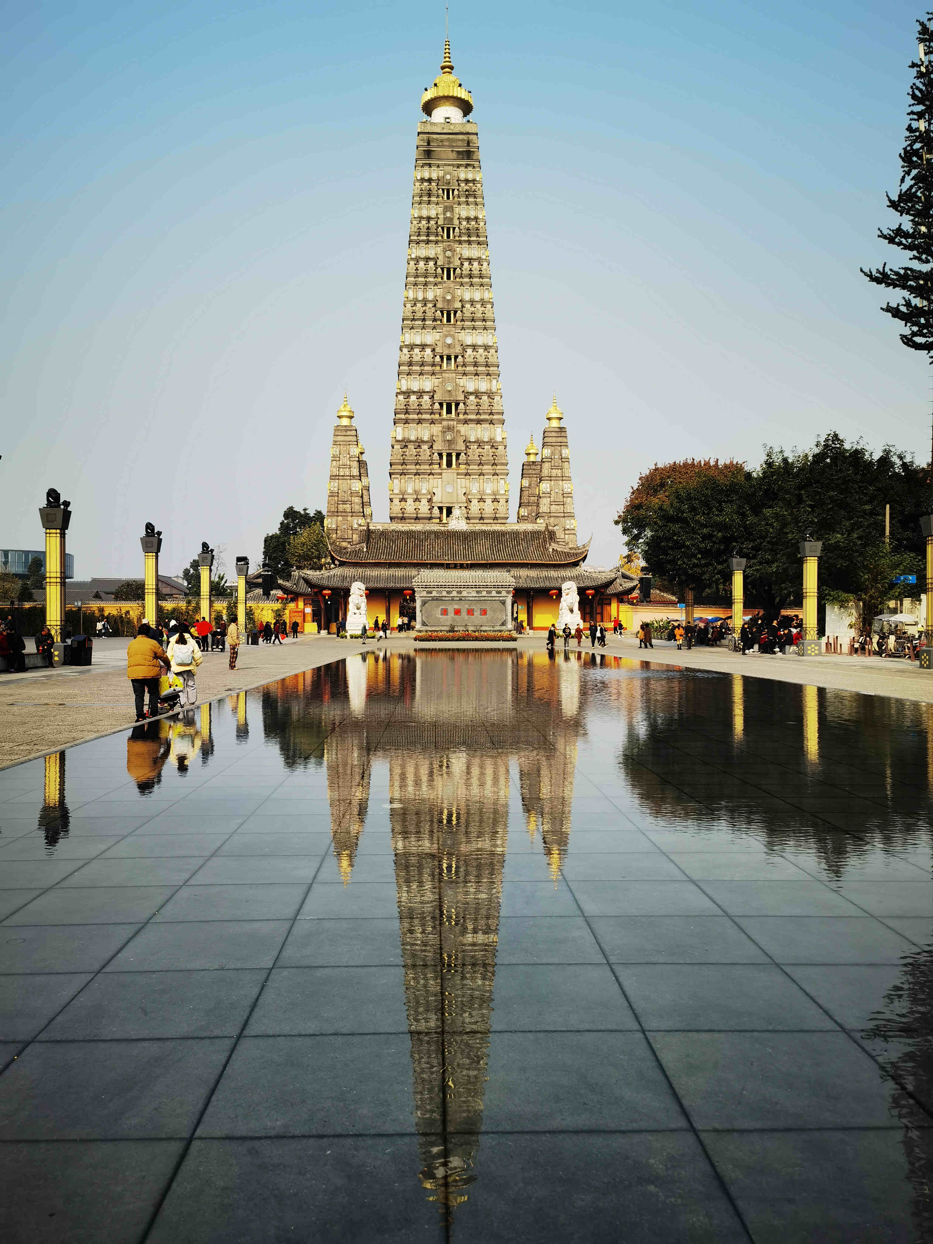 东南亚最高的舍利塔——彭州龙兴寺宝塔-图片7